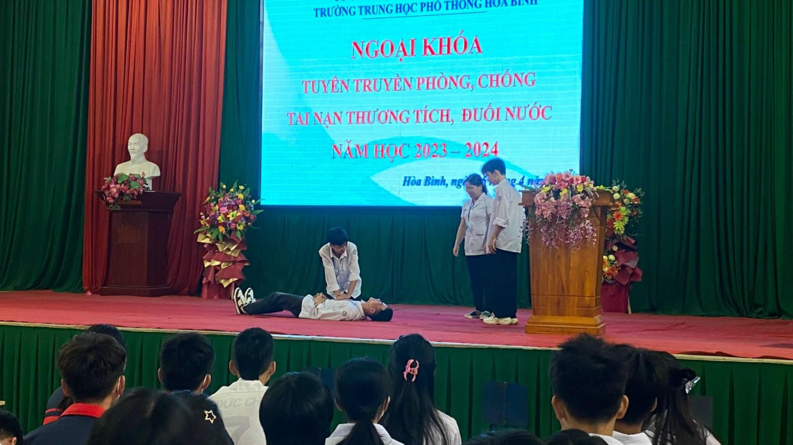 TRUYÊN TRUYỀN PHÒNG CHỐNG TAI NẠN, THƯƠNG TÍCH VÀ ĐUỐI NƯỚC CHO HỌC SINH NĂM 2024